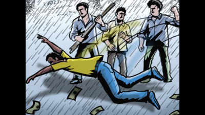 2 men thrashed over petty issue