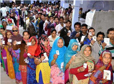 64% voter turnout in first phase of UP elections: EC