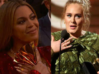 Grammy Awards 2017: Adele honours Beyonce in Album Of The Year Award speech