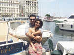 Shilpa Shetty's Valentine kiss for Raj!