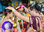 Couples getting married on Valentine's day at Bandra court