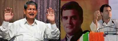 Days after roadshow, Rahul Gandhi, CM Harish Rawat booked for violating poll code