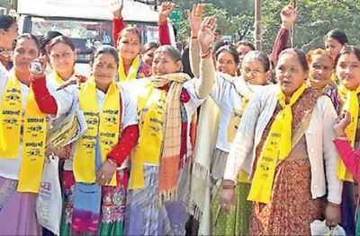 Uttarakhand polls: Feisty women's party fights booze