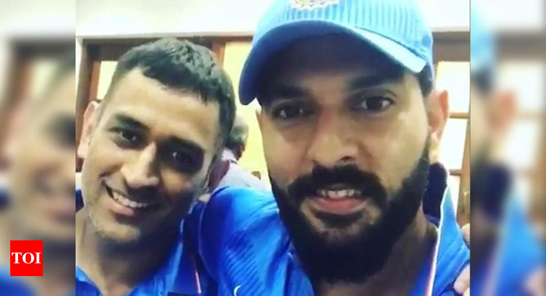 Here's what . Dhoni and Yuvraj Singh did on Valentine's Day | Hindi  Movie News - Times of India