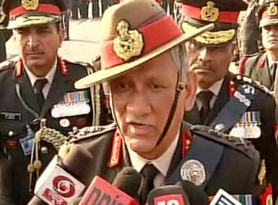 Those who display ISIS, Pak flags will be treated as anti-nationals: Army chief