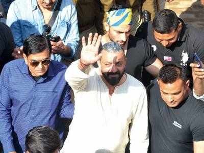 Sanjay Dutt begins shooting for his comeback film in Agra