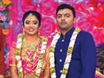 Sivanandhini and Dinesh’s wedding reception