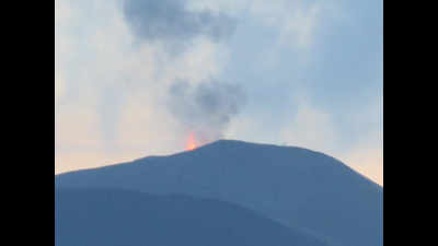 Barren Island volcano erupts again in Andaman Sea