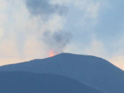 Barren Island volcano erupts again in Andaman Sea