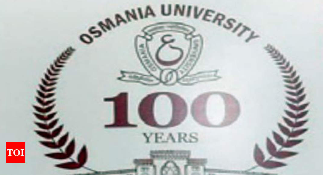 Osmania University Governor Releases Logo Of Osmania University Centenary Hyderabad News 