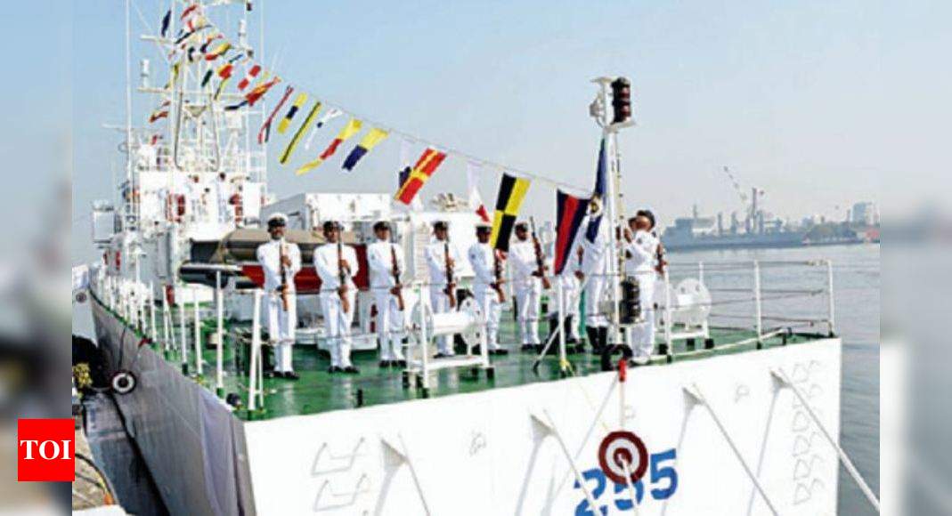 Coast Guard ship Ayush commissioned | Kochi News - Times of India