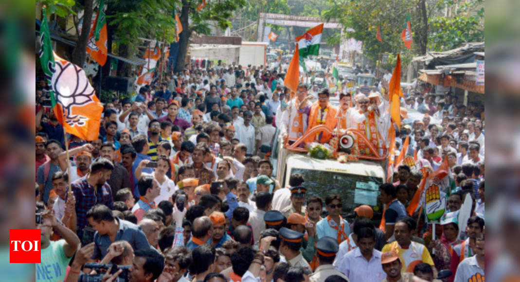 Sena-BJP Fight : Maharashtra civic polls campaign ends, spotlight on ...