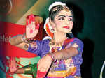 Classical dance performance in the city