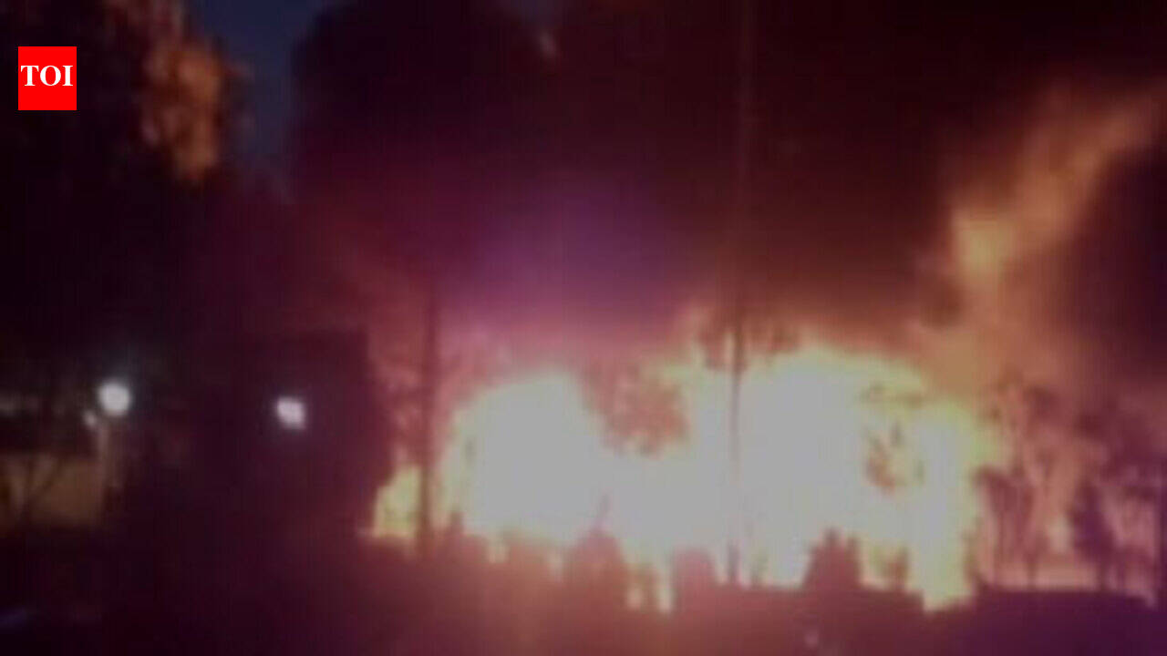 Kota: Massive fire breaks out at petrol pump