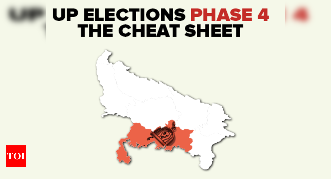 Infographic UP Elections Phase 4 Candidates with criminal background