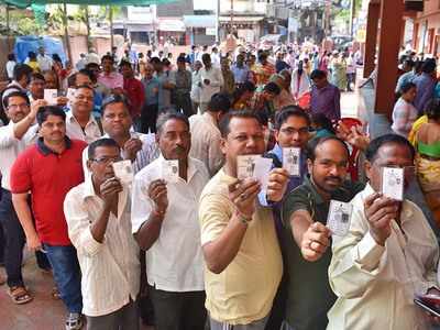 BMC polls: High turnout for change, says BJP; vote against note ban, counters Sena