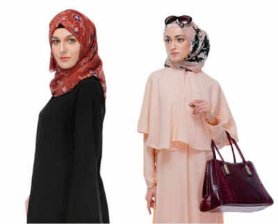 The traditional burqas get a fashion makeover! - Times of India