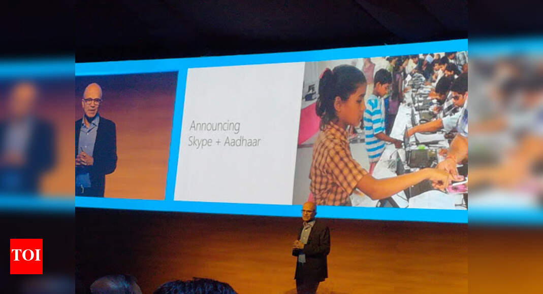 Satya Nadella: Microsoft CEO Satya Nadella launches products made in ...