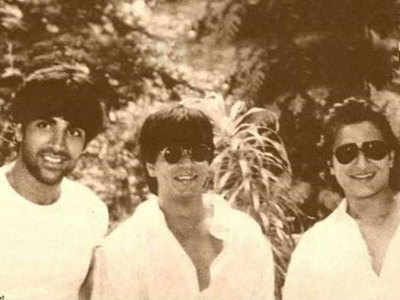 This throwback picture of Shah Rukh, Akshay and Saif will blow your mind