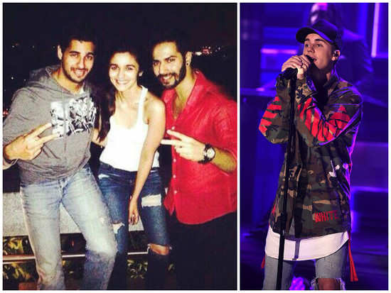 Alia Bhatt, Varun Dhawan and Sidharth Malhotra to be a part of Justin Bieber's Mumbai concert