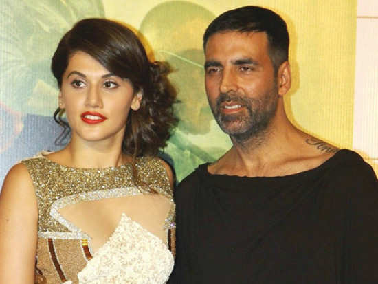 Akshay Kumar: It was very inspiring for me to see Taapsee perform stunts
