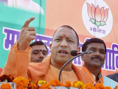 SP government's communal politics fanned public anger, Adityanath says
