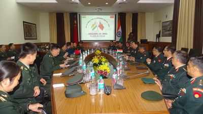 Indian, Chinese armies discuss military hotline, border meeting points