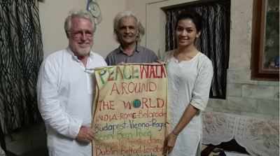 Bound by walk for friendship and peace