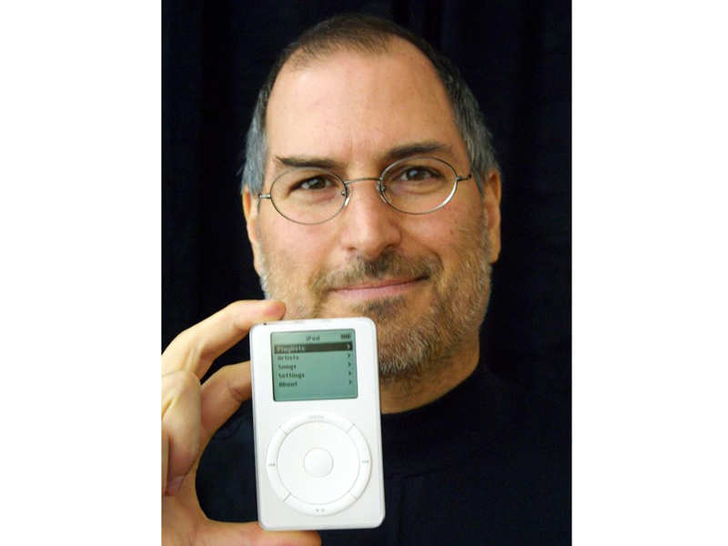 First IPAD Music Player Steve jobs.