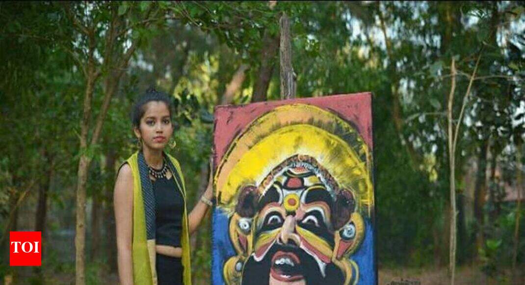 speed painter Meet Dakshina Kannada’s only female speed painter