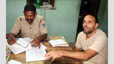 German held for forcibly entering Puri temple
