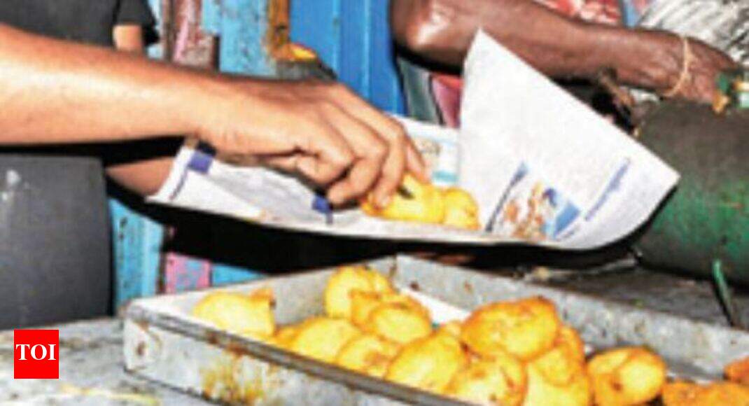 Food wrapped in newspapers can be unhealthy, says Pune Cantonment Board Pune News Times of India