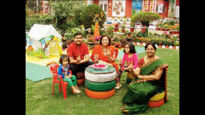 At flower show, Singh family springs 22-award surprise