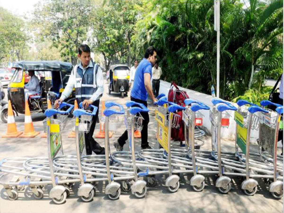 airport trolleys