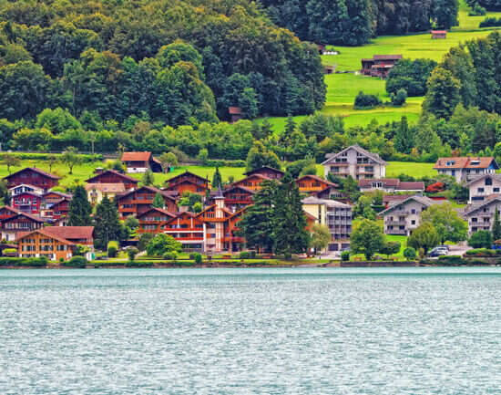 Boat cruise on Thun and Brienz lakes