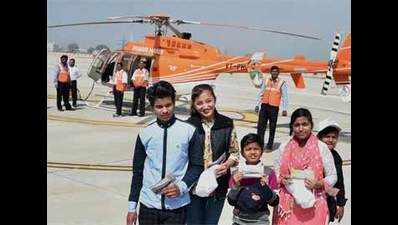 Now, enjoy chopper joyrides in Delhi at Rohini heliport