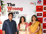 Sanjay Chopra, Vidya Balan and Namita Roy Ghose at The Wrong Turn: Book Launch