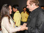 Shabana Azmi and Feroz Khan