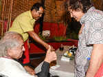 Shashi Kapoor and Zakir Hussain