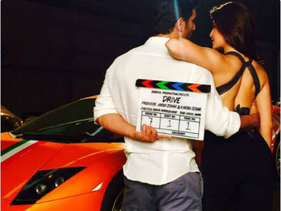 Sushant Singh Rajput and Jacqueline Fernandez begin shooting for 'Drive'