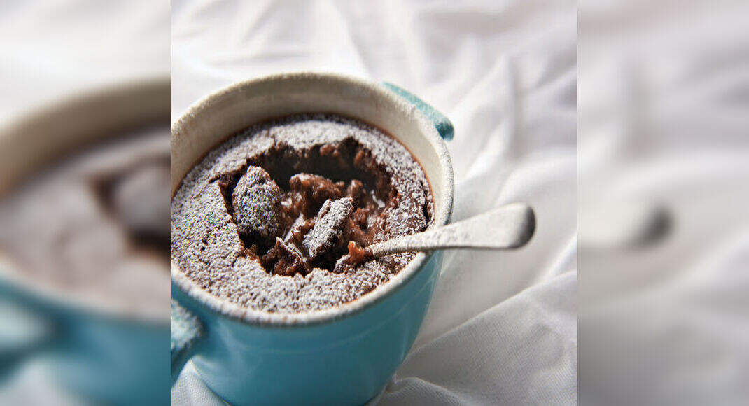 Microwave Chocolate Pudding Recipe: How to Make Microwave Chocolate Pudding Recipe | Homemade Microw