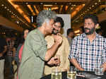 Makarand Deshpande, Jitendra Joshi and Nishikant Kamat converse