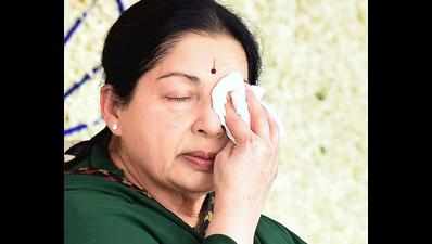Jayalalithaa was hospitalised after someone ‘pushed’ her, AIADMK leader says