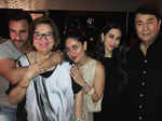 Saif, Kareena with family