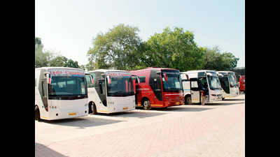 Meerut: Only 40 out of 265 buses return that were sent for polling duty