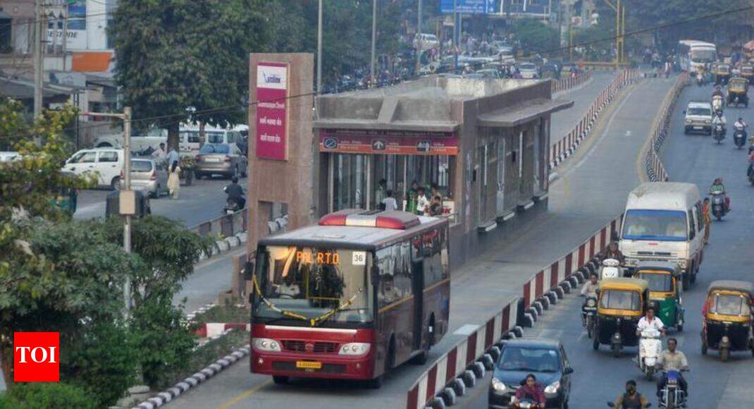 City buses, 3 BRTS routes await inauguration Surat News Times of India