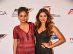 Sushrii Shreya MIshra & Noyonita Lodh at the Nexa P1 Powerboat race