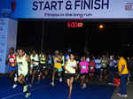 Mumbaiites during the Juhu Half Marathon