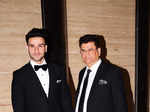 Girish Kumar with Kumar S. Taurani at Mandana's reception