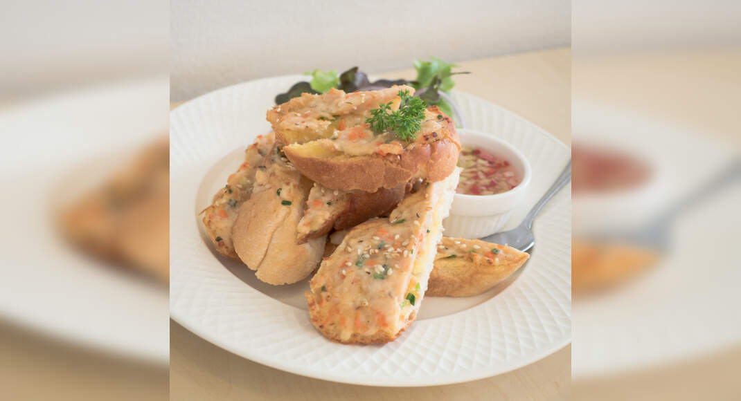 Sesame Shrimp Toast Recipe: How to Make Sesame Shrimp Toast Recipe | Homemade Sesame Shrimp Toast Re